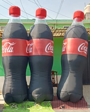 BOTELLA DE COCA, PUBLICIDAD INFLABLE