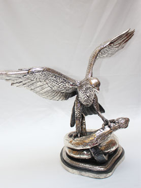 ÁGUILA TENOCH ARTESANÍAS EN PLATA