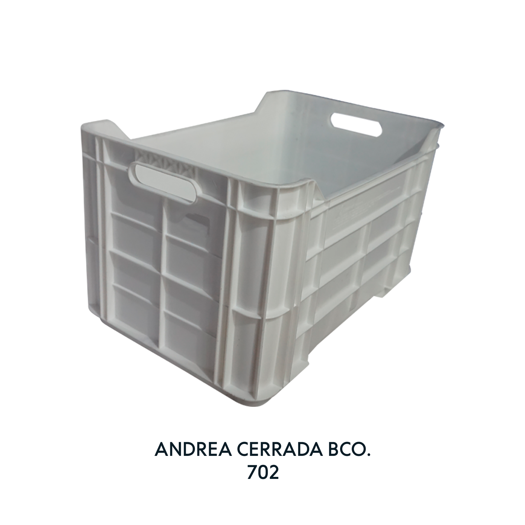 CAJA ANDREA CERRADA BLANCA, EUROPLAST