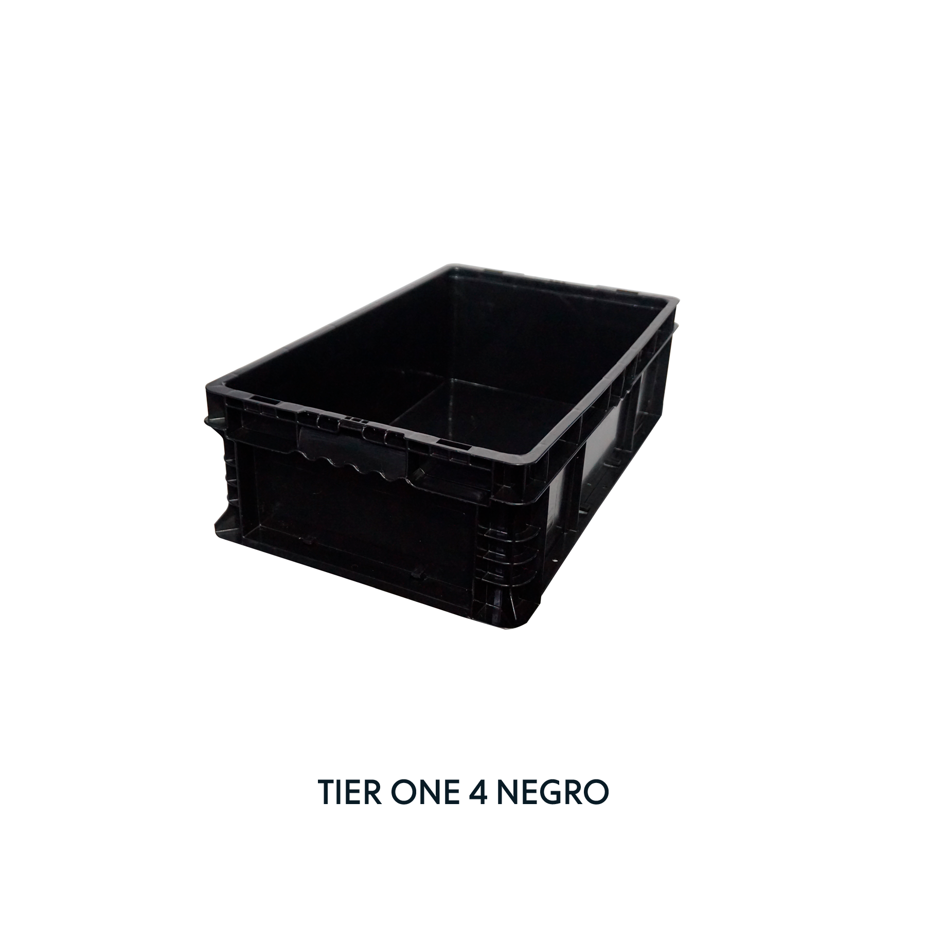 CAJA TIER ONE 23 X INCH (4) NEGRA, EUROPLAST