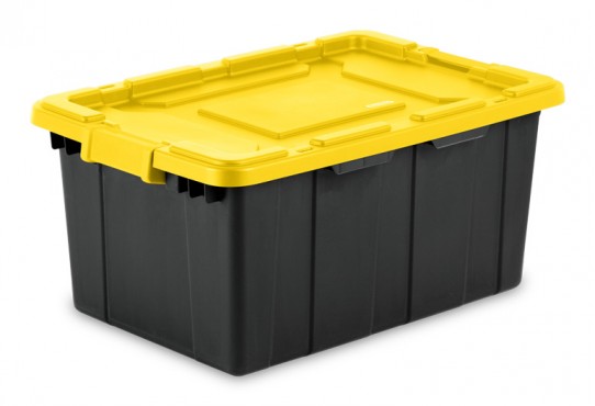 CAJA TOTE INDUSTRIAL 15 GAL/57 L, CAJA DE PLASTICO STERILITE