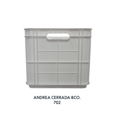 CAJA ANDREA CERRADA BLANCA, EUROPLAST