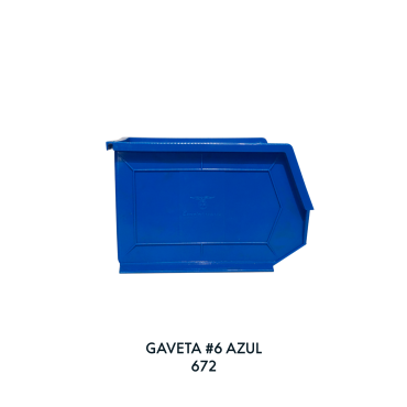 GAVETA No. 6 AZUL, EUROPLAST