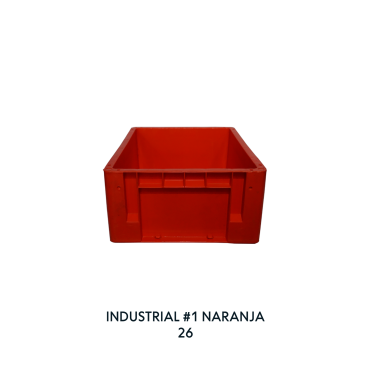 CAJA INDUSTRIAL No. 1 NARANJA, EUROPLAST