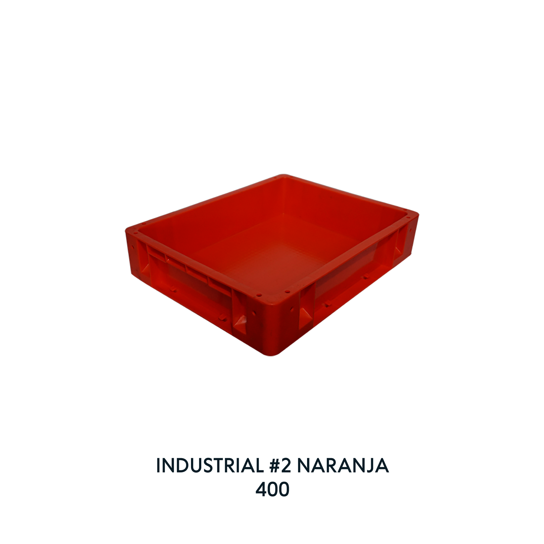 CAJA INDUSTRIAL No. 2 NARANJA, EUROPLAST