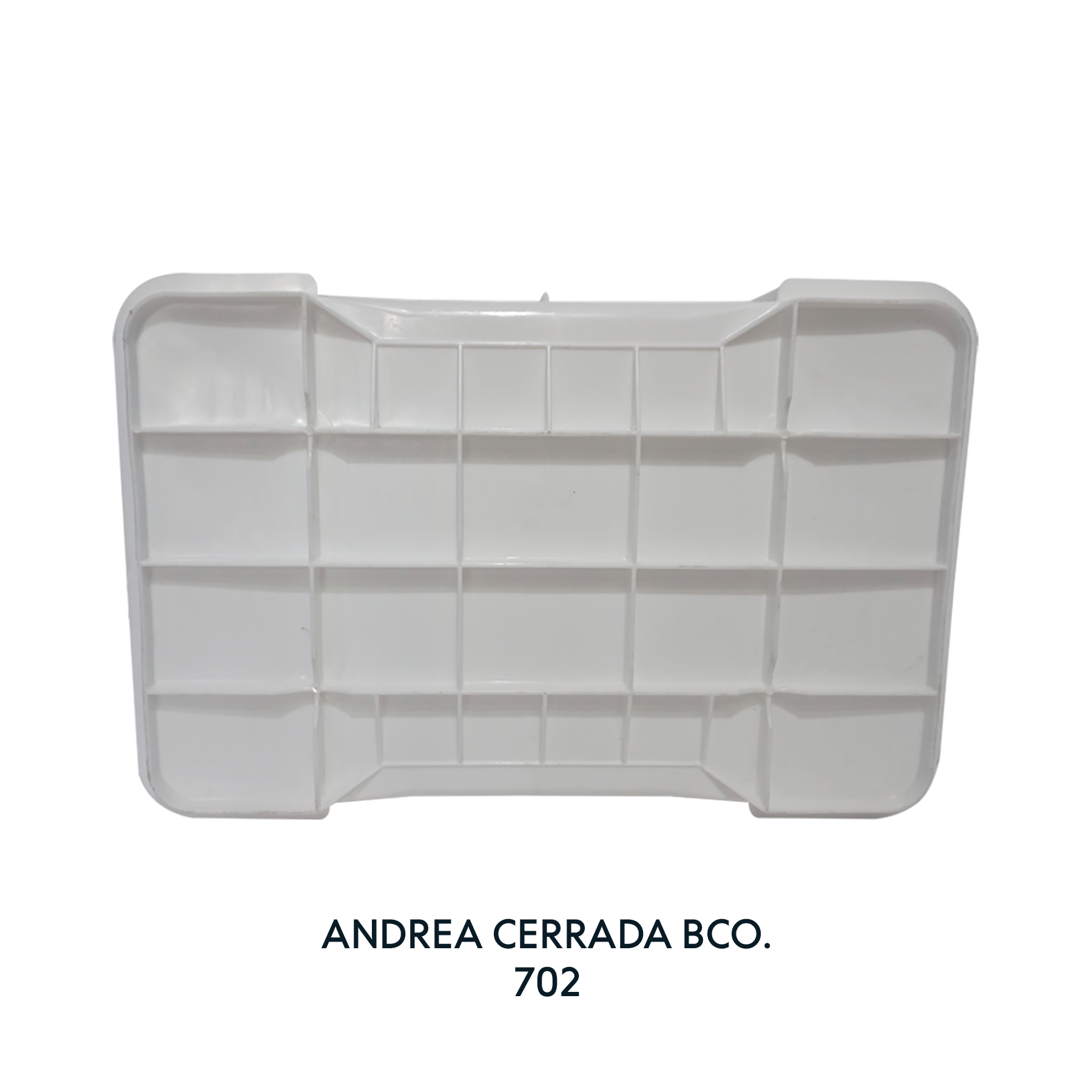 CAJA ANDREA CERRADA BLANCA, EUROPLAST