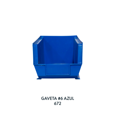 GAVETA No. 6 AZUL, EUROPLAST