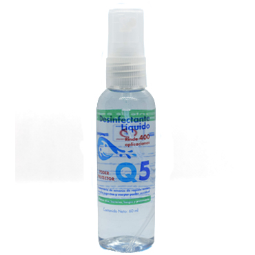 DESINFECTANTE LIQUIDO Q5 60ML, MEDISVET