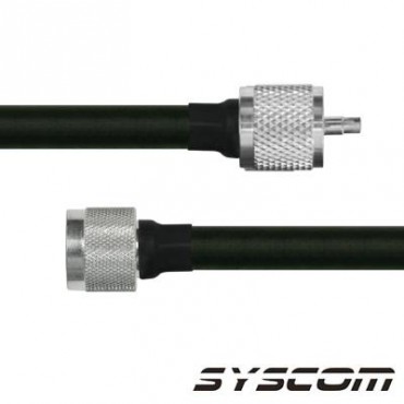 Cable RF400, con conectores UHF (PL-259) Macho / N Macho