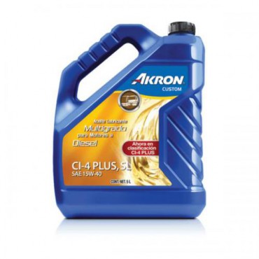 ACEITE DE MOTOR CUSTOM API CI-4 MULTIGRADO DIESEL SAE 15W-40