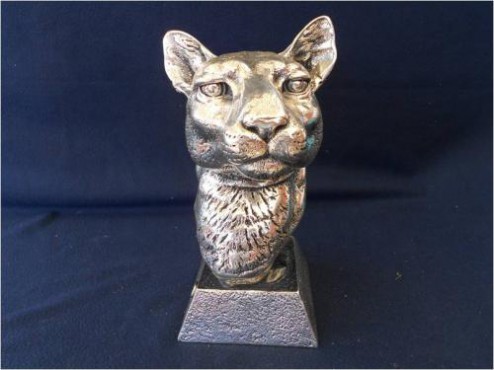 CABEZA DE PUMA,EN ARTESANÍAS DE PLATA 