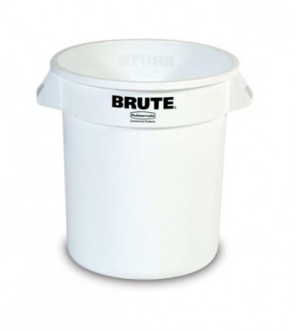 Contenedor para basura de plástico BRUTE de 208 L sin tapa