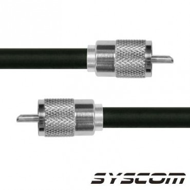 Cable RG214, con conectores UHF (PL-259) Macho / UHF (PL-259) Macho