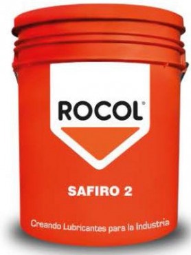 SAFIRO 2 GRASA INDUSTRIAL DE ALTO RENDIMIENTO, 17KG, ROCOL