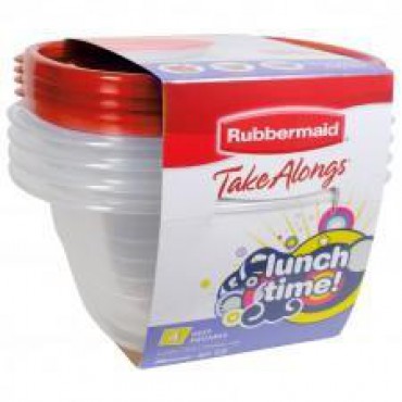 Juego de herméticos con tapa Rubbermaid