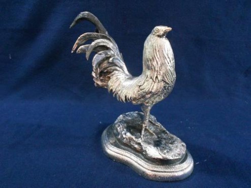 GALLO CHICO ARTESANÍAS EN PLATA 